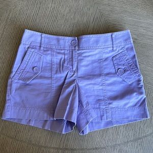 Ann Taylor LOFT - Lavender Shorts w/ 4-inch Inseam - SZ 6